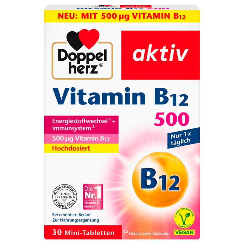 Doppelherz Vitamin B12 30 Tabletten